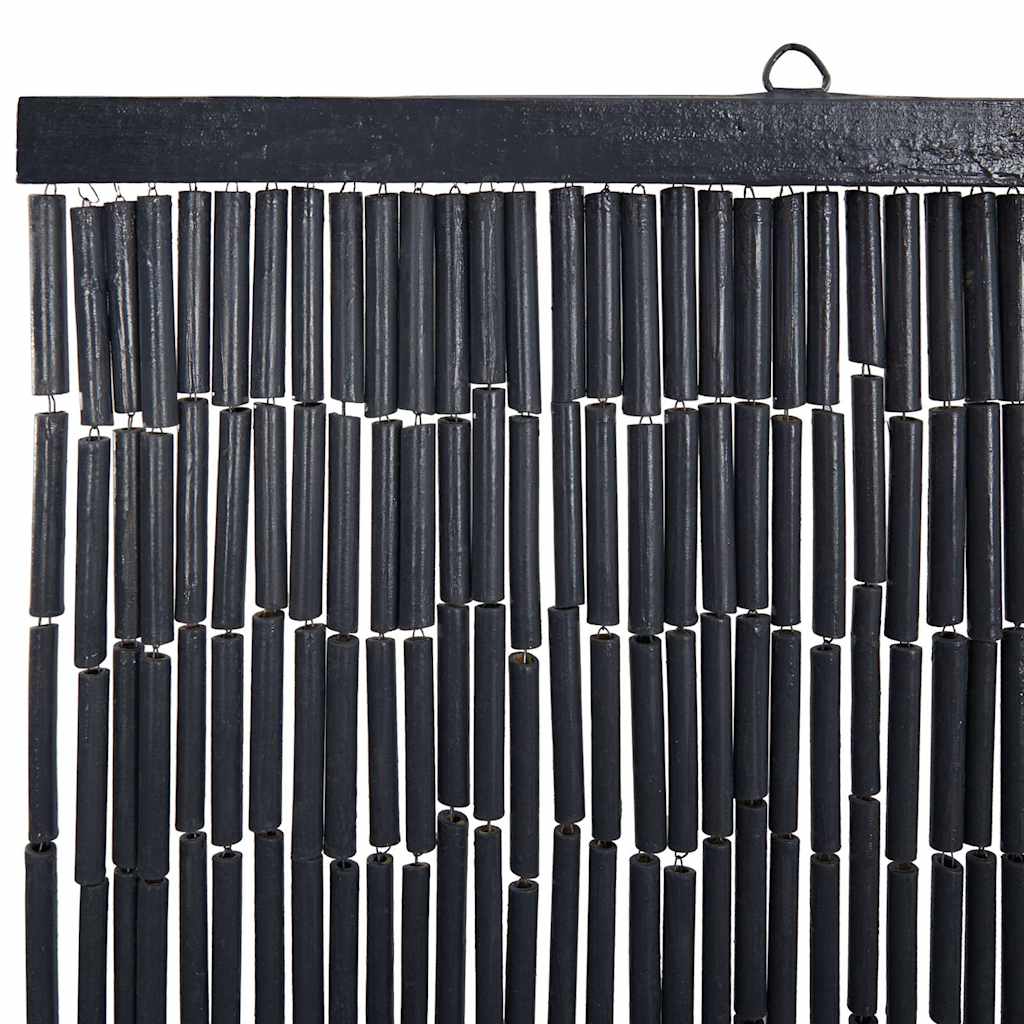 Insect Door Curtain Dark Grey 56x185 cm Bamboo